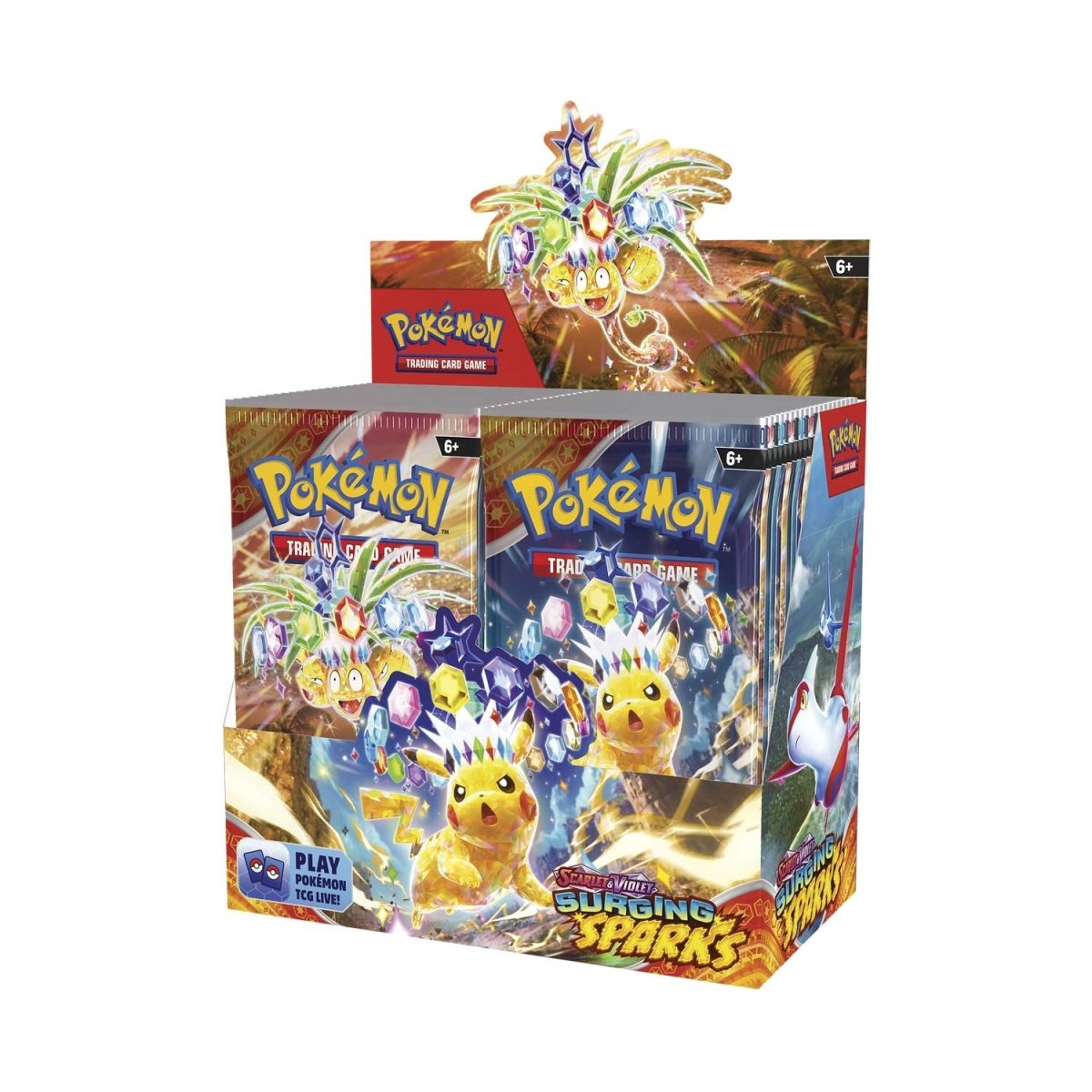 surging sparks pokemon cards list Pokémon TCG: Surging Sparks Booster Box – PokeCenta Ltd