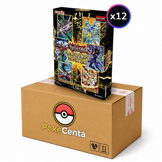 PRESALE - Yu-Gi-Oh! TCG: Magnificent Monsters Tuckbox Sealed Case (12 Count) ENG