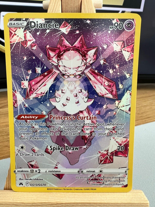 Pokemon Crown Zenith - GG13/GG70 Diancie - Holo Rare - NM/M