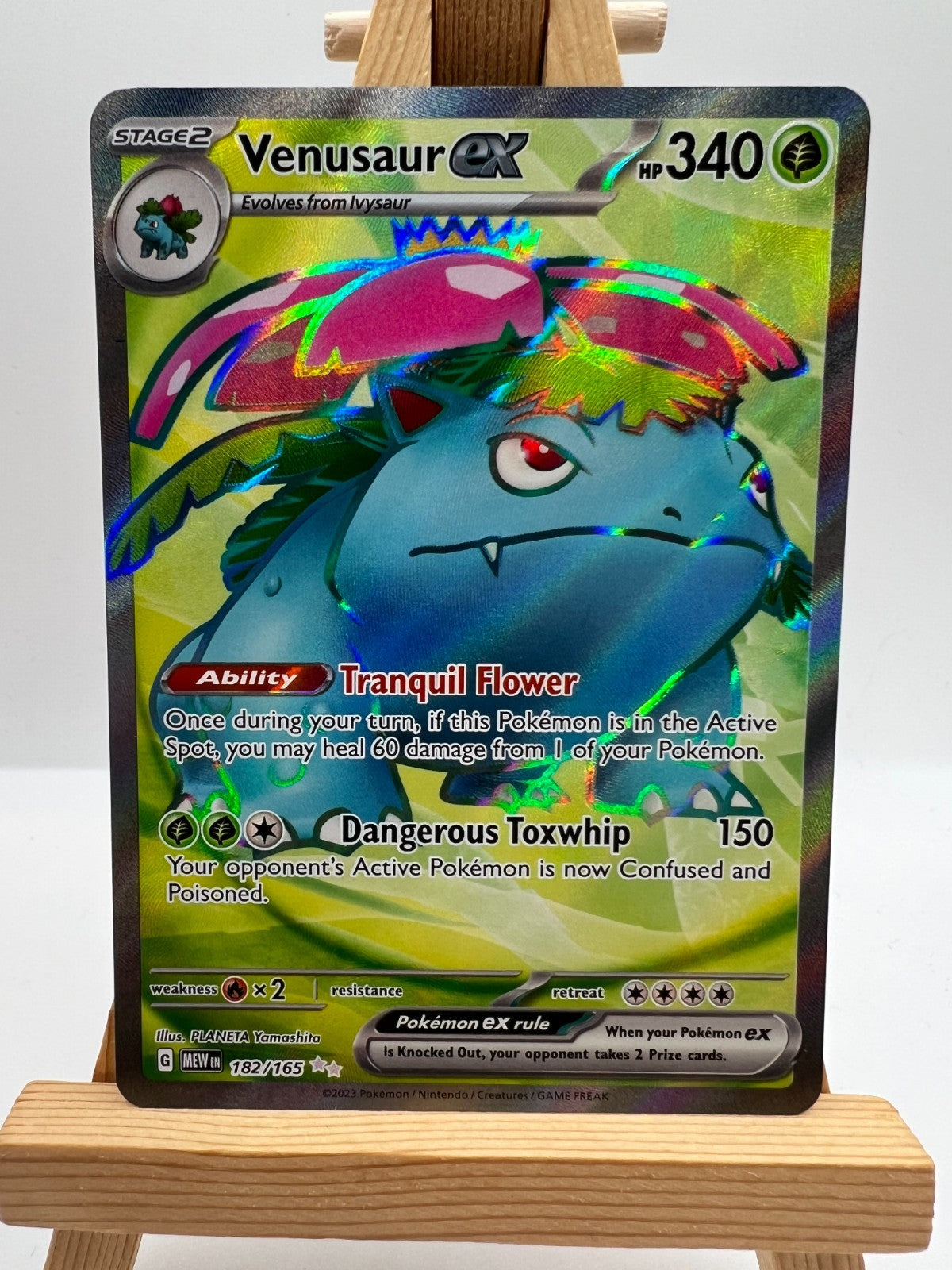 Pokemon TCG - S&V 151 - 182/165 Venusaur ex - Ultra Rare - NM/M