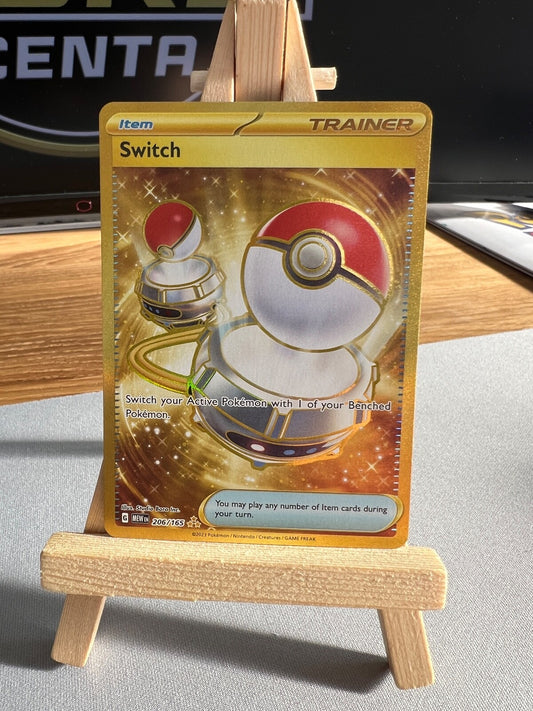Pokemon TCG - S&V 151 - 206/165 Switch - Hyper Rare - NM/M