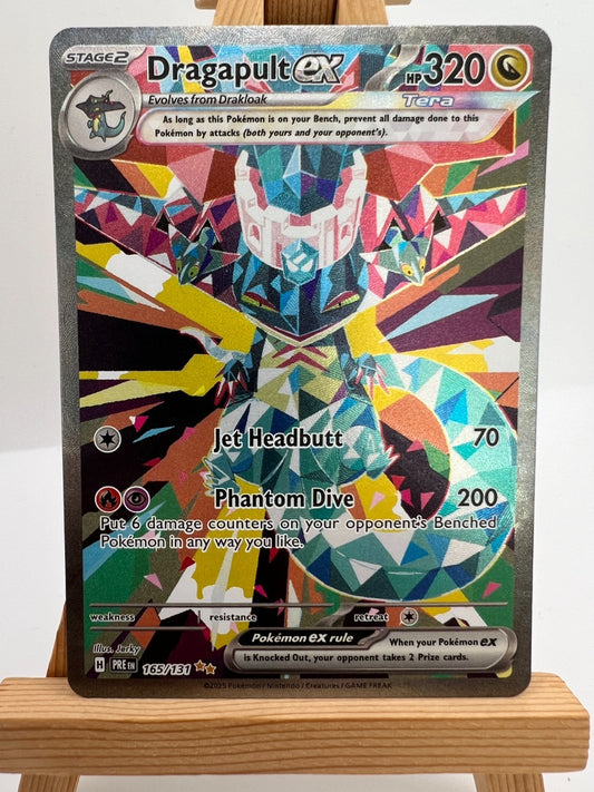 Pokemon Prismatic Evolutions - 165/131 Dragapult - SIR - NM/M