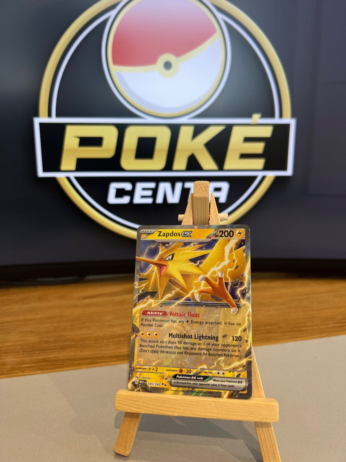 Pokemon TCG - S&V 151 - 145/165 Zapdos ex - Holo Double Rare - NM/M