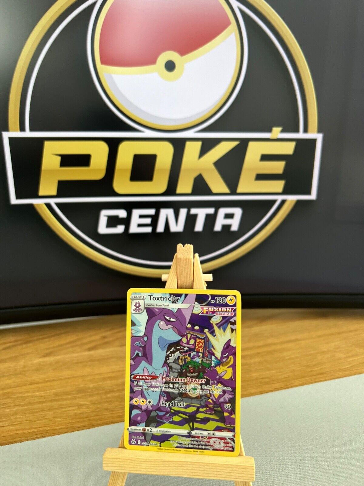 Pokemon Crown Zenith - GG09/GG70 Toxtricity - Holo Rare - NM/M