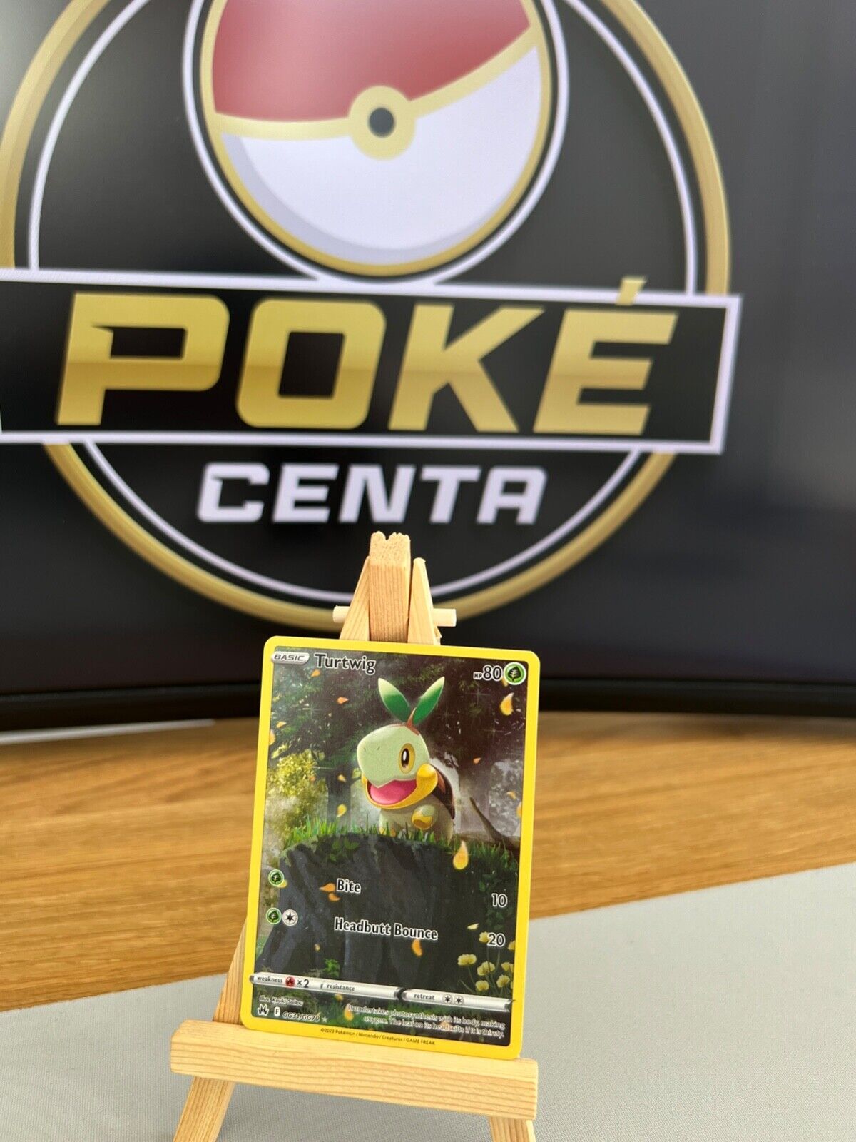 Pokemon Crown Zenith - GG31/GG70 Turtwig - Holo Rare - NM/M