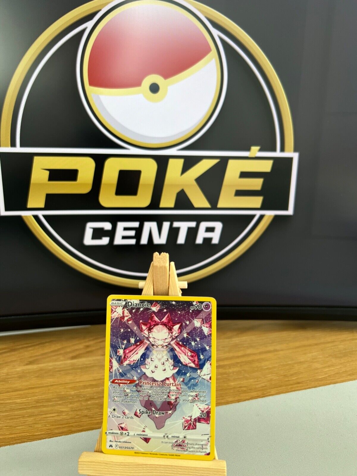 Pokemon Crown Zenith - GG13/GG70 Diancie - Holo Rare - NM/M