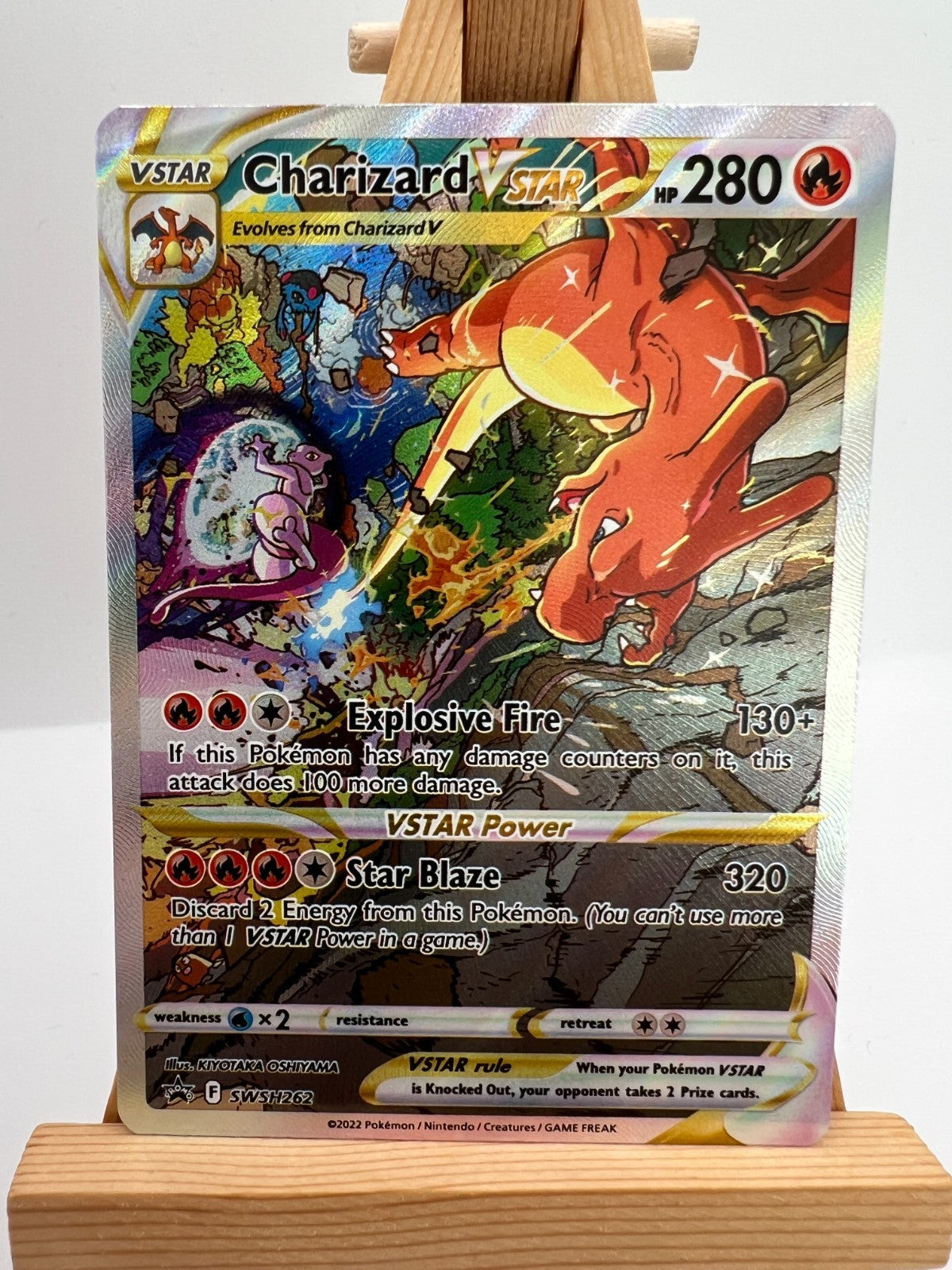 Pokemon Sword & Shield - SWSH262 Charizard VSTAR - Black Star Promo - NM/M