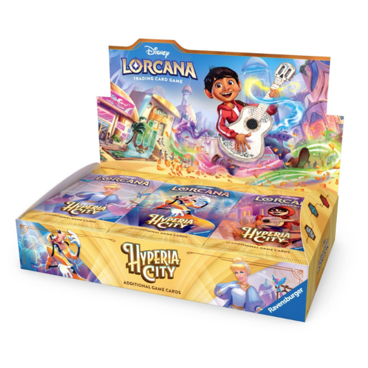 PRESALE - Disney Lorcana TCG Hyperia City Booster Box - New & Sealed