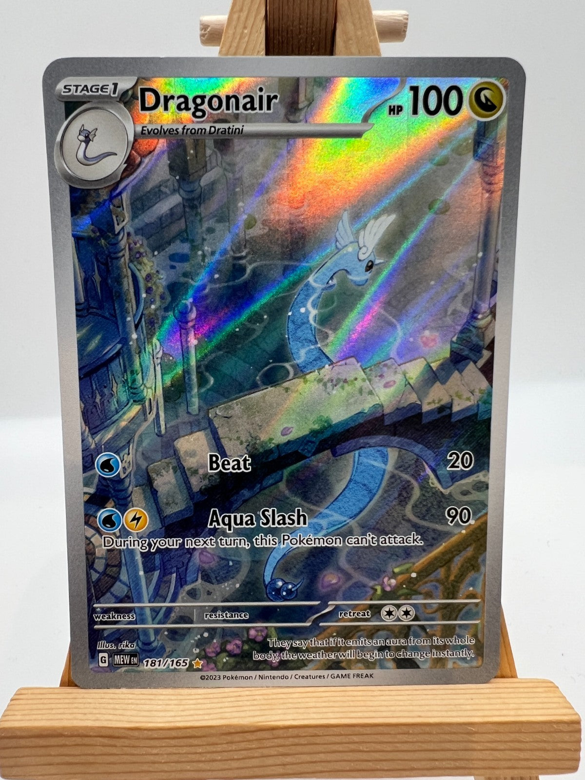 Pokemon TCG - S&V 151 - 181/165 Dragonair - Illustration Rare - NM/M