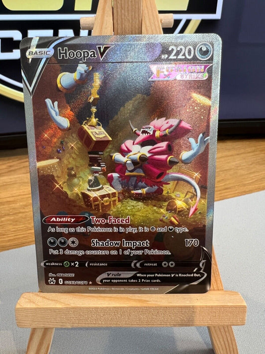 Pokemon Crown Zenith - GG53/GG70 Hoopa V - Holo Rare - NM/M