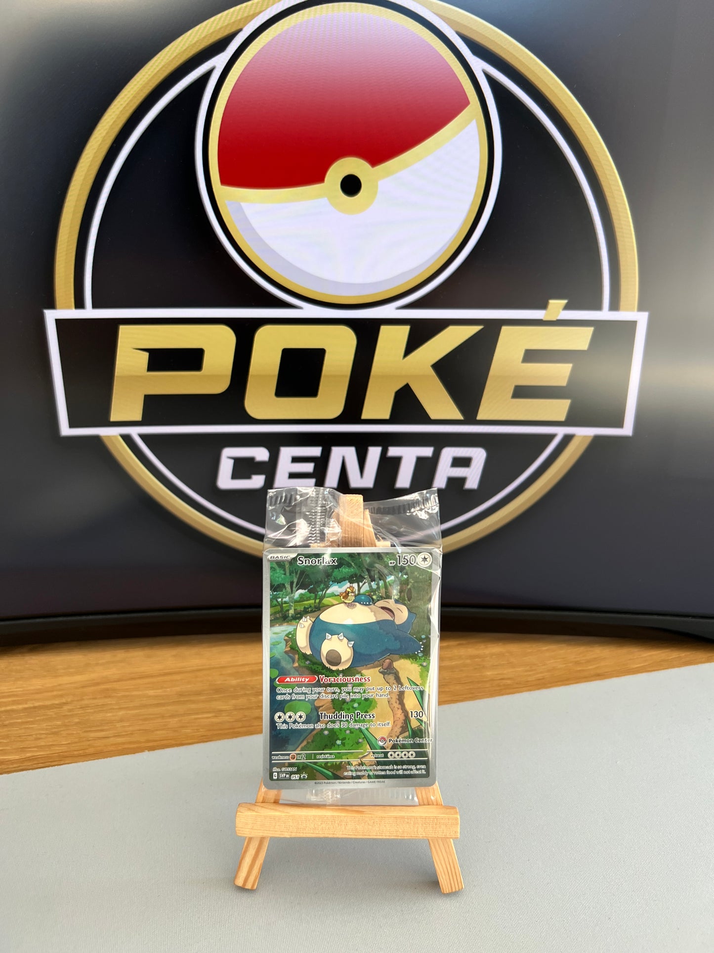 Pokémon TCG - S&V 151 - SVP051 Pokémon Center Stamped Snorlax