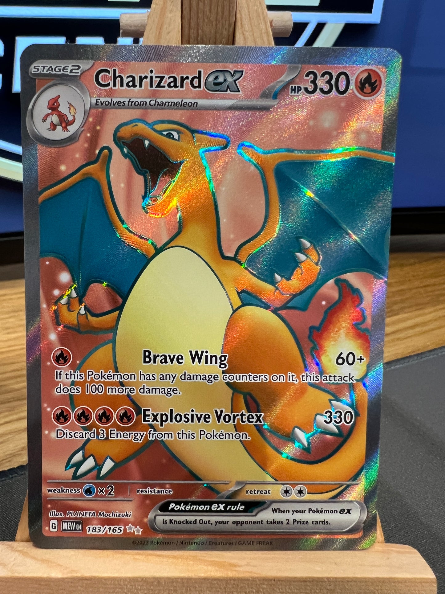 Pokémon TCG - S&V 151 - 183/165 Charizard ex - Ultra Rare - NM/M