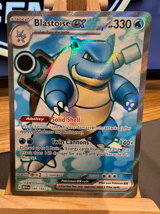 Pokémon TCG - S&V 151 - 184/165 Blastoise ex - Ultra Rare - NM/M