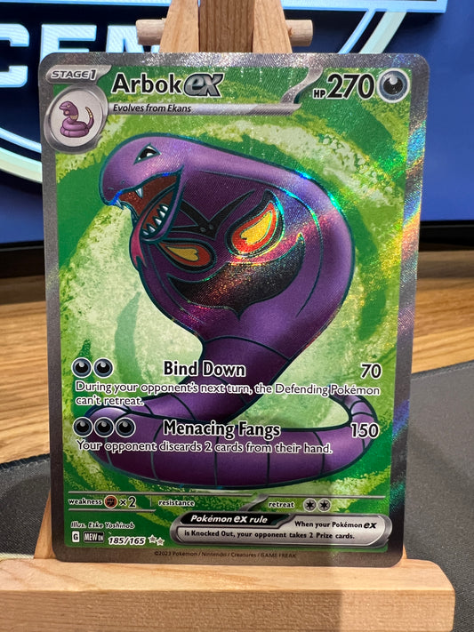 Pokémon TCG - S&V 151 - 185/165 Arbok ex - Ultra Rare - NM/M