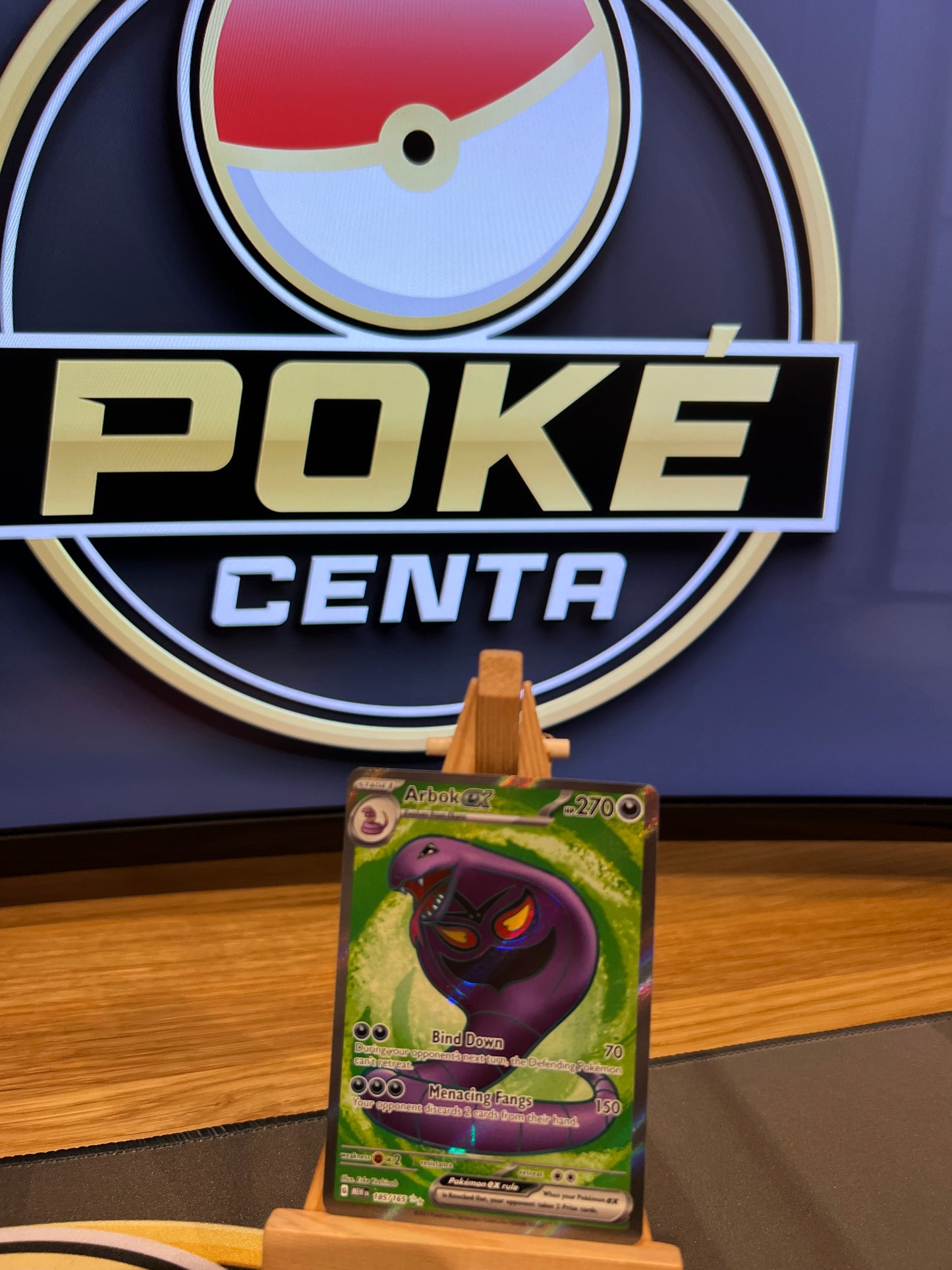 Pokémon TCG - S&V 151 - 185/165 Arbok ex - Ultra Rare - NM/M