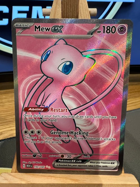 Pokémon TCG - S&V 151 - 193/165 Mew ex - Ultra Rare - NM/M