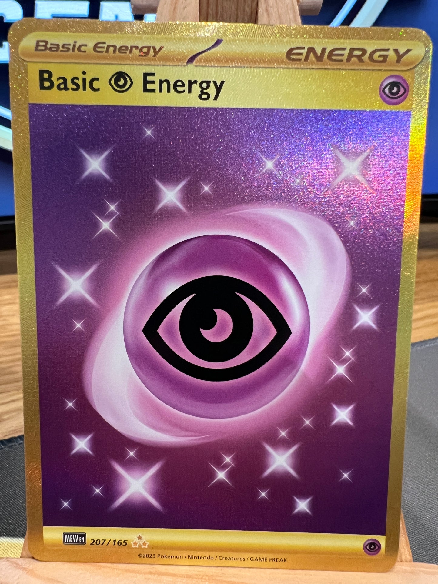 Pokémon TCG - S&V 151 - 207/165 Basic Psychic Energy - Hyper Rare - NM/M