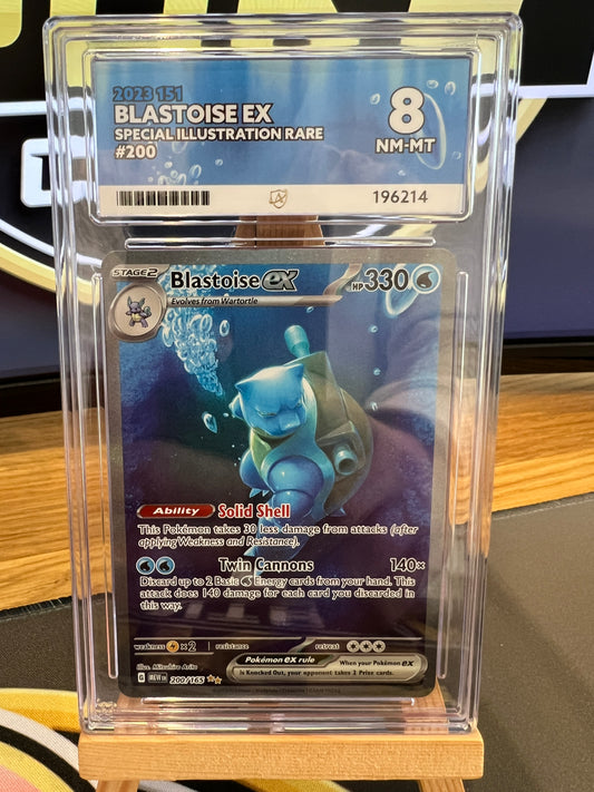 Pokemon TCG - S&V 151 - 200/165 Blastoise ex - Special Illustration Rare - ACE 8