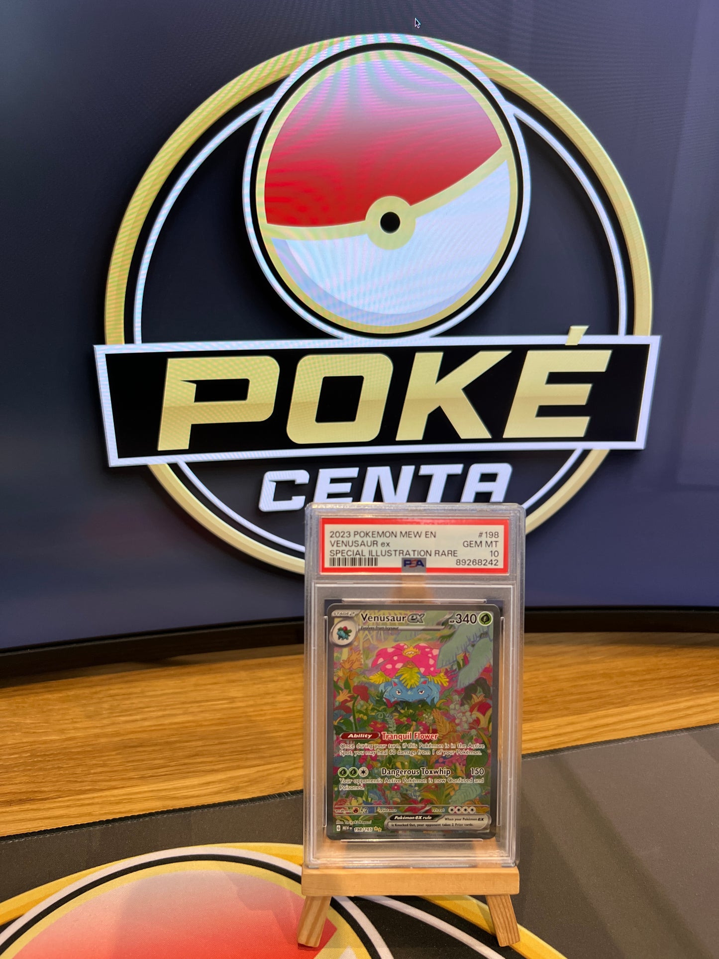 Pokémon TCG - S&V 151 - 198/165 Venusaur ex - Special Illustration Rare - PSA 10