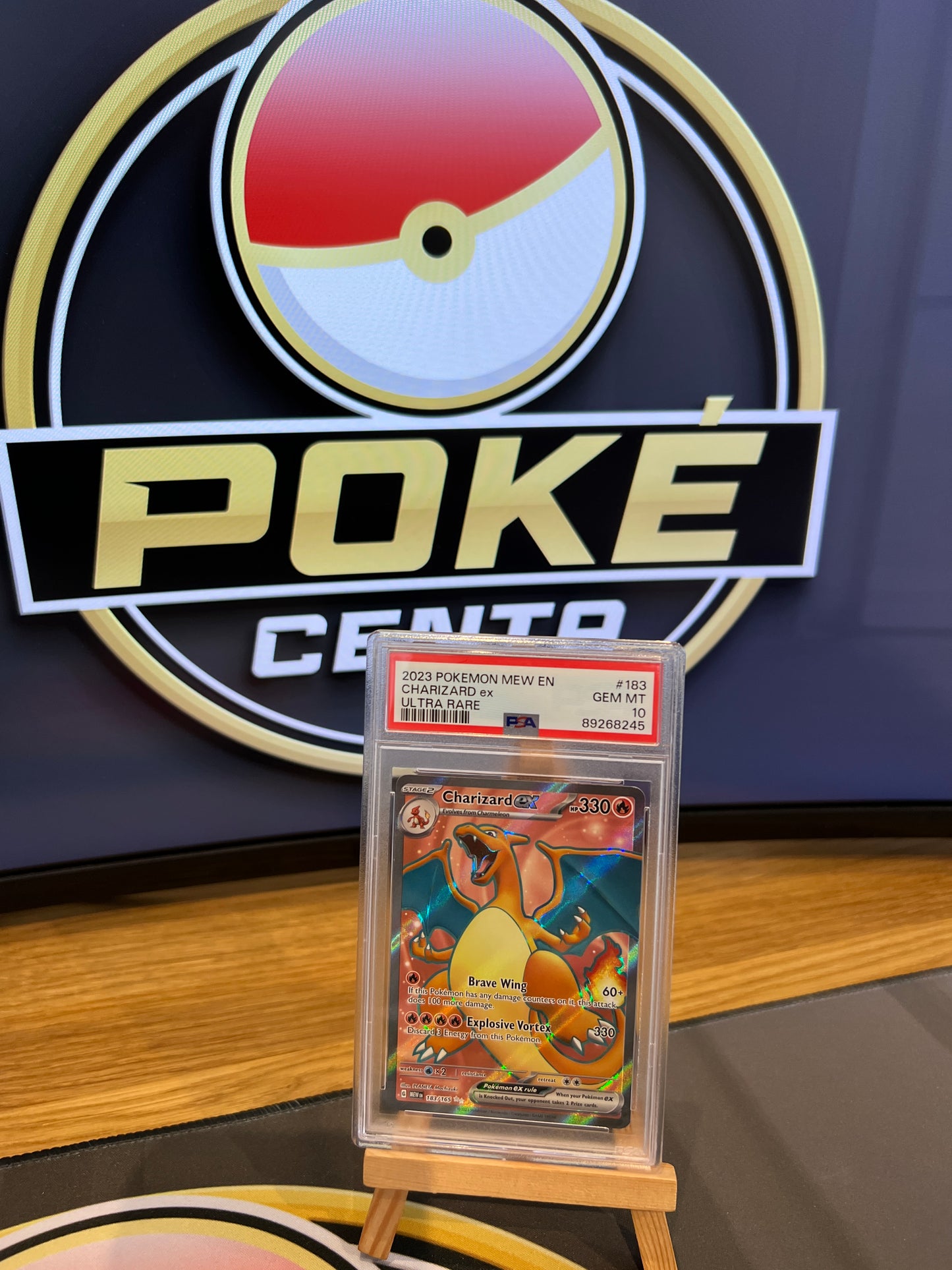 Pokémon TCG - S&V 151 - 183/165 Charizard ex - Full Art Ultra Rare - PSA 10