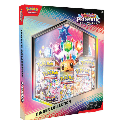 PRE-ORDER - Pokémon TCG: Prismatic Evolutions Binder Collection