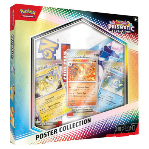 PRE-ORDER - Pokémon TCG: Prismatic Evolutions Poster Collection