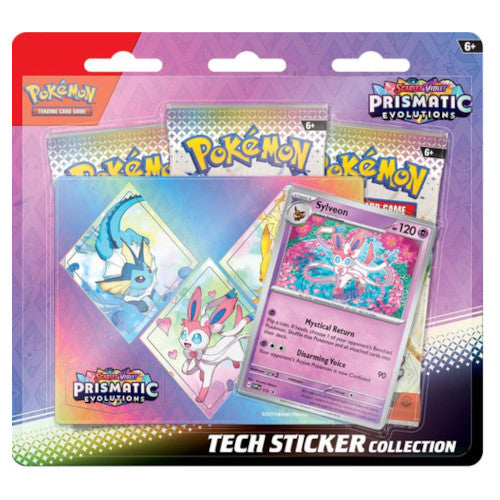 PRE-ORDER - Pokémon TCG: Prismatic Evolutions Tech Sticker Collection - Sylveon